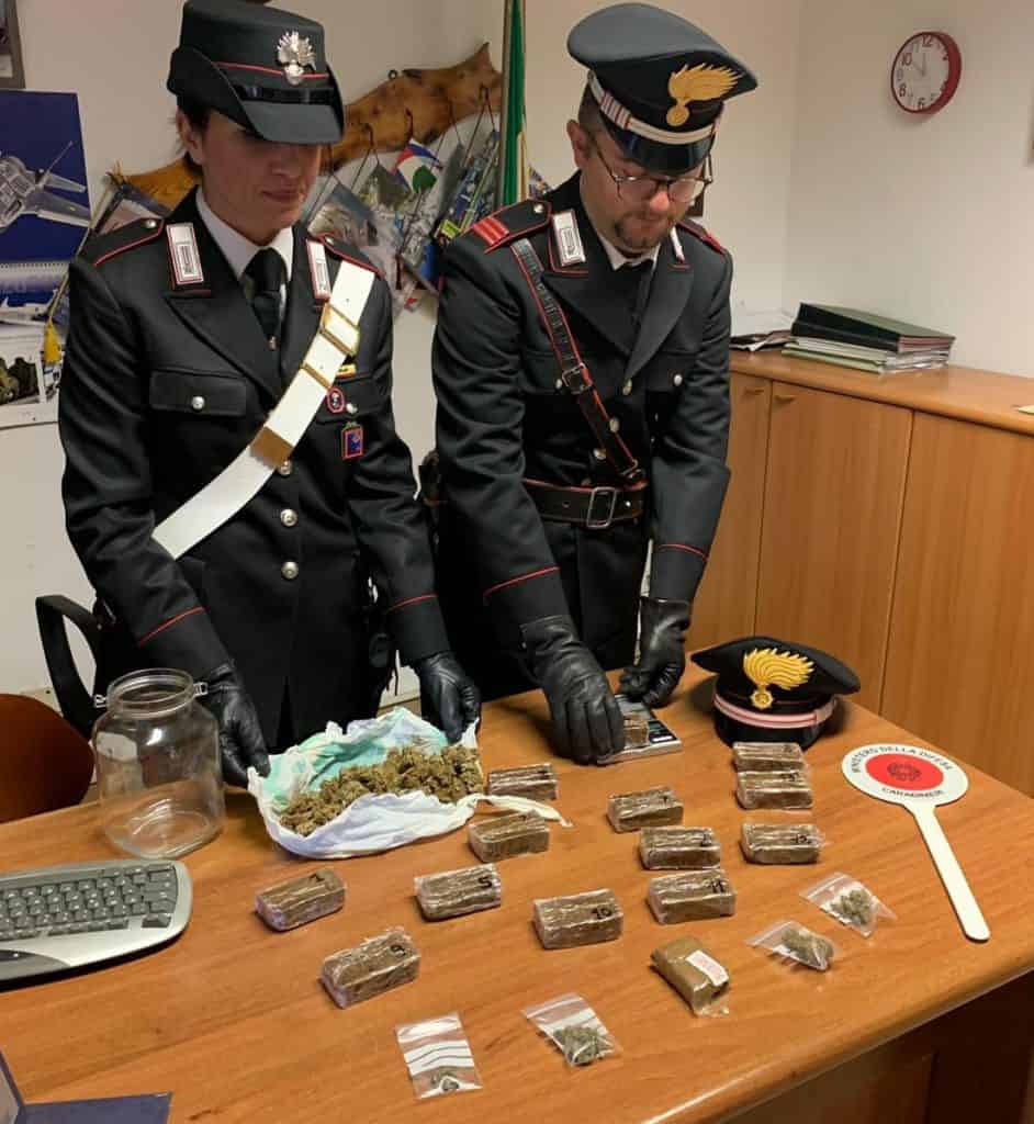 Ladispoli, pusher di Cerveteri arrestato dai Carabinieri