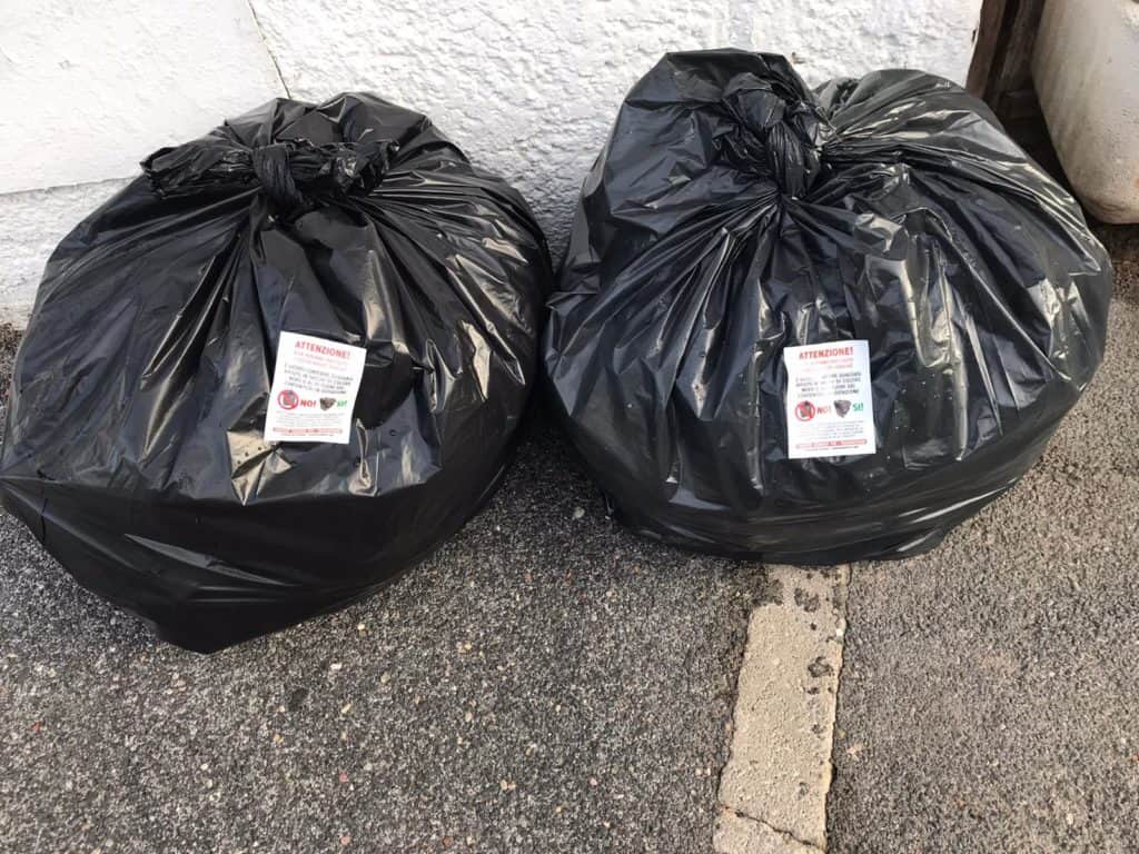 Cerveteri, mancato ritiro differenziata