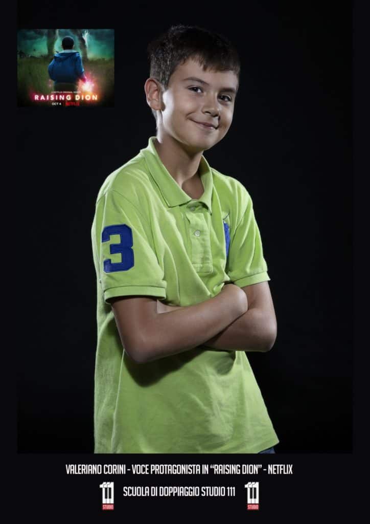 Cerveteri, Netlfix sceglie il giovanissimo doppiatore Valeriano Corini