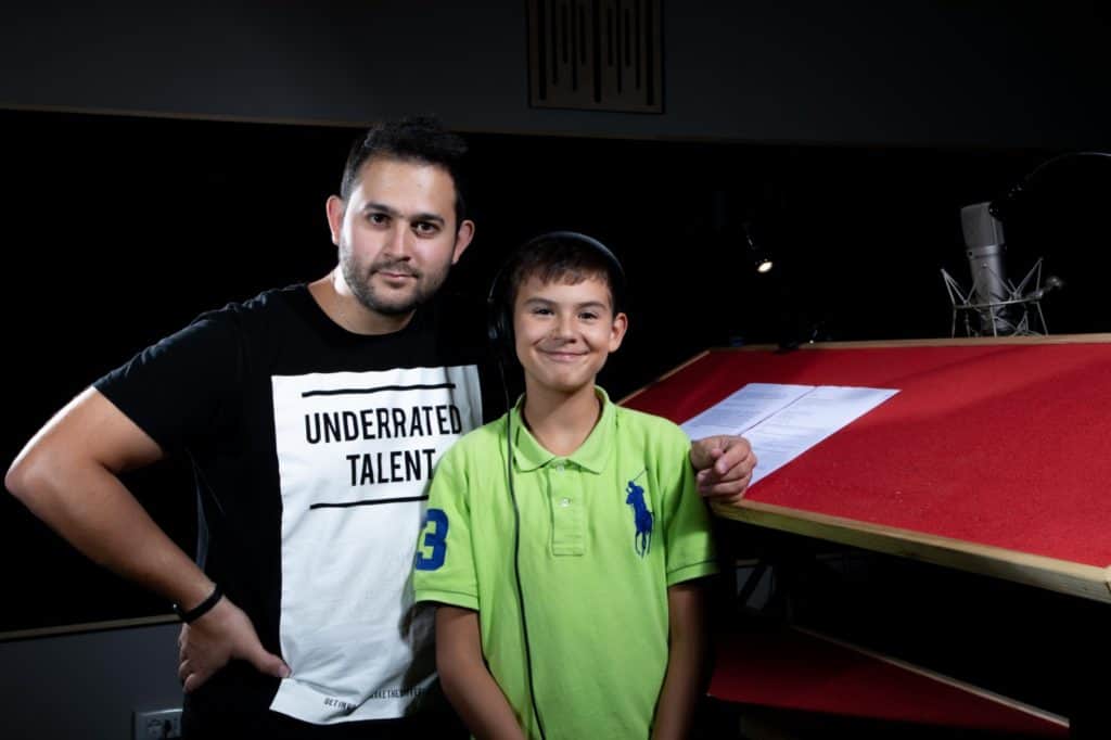 Cerveteri, Netlfix sceglie il giovanissimo doppiatore Valeriano Corini