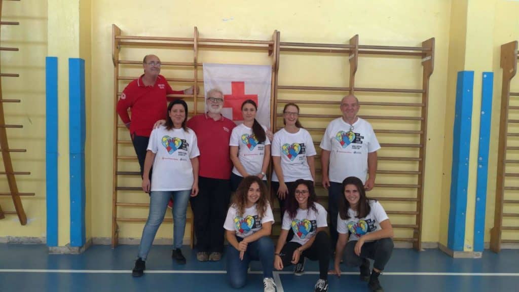 I volontari della Cri Tarquinia per insegnare le manovre salvavita