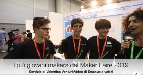 Maker Faire 2019, tra i più giovani inventori c'è Giulio Gaetti di Cerveteri