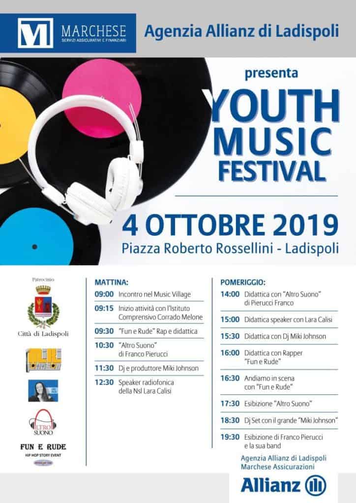 Ladispoli, arriva Youth Music Festival