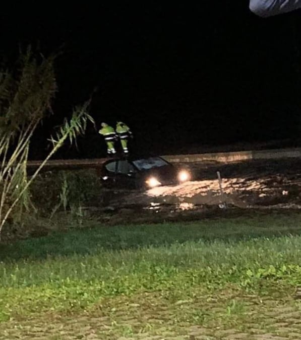 Civitavecchia, autostrada chiusa a causa del maltempo