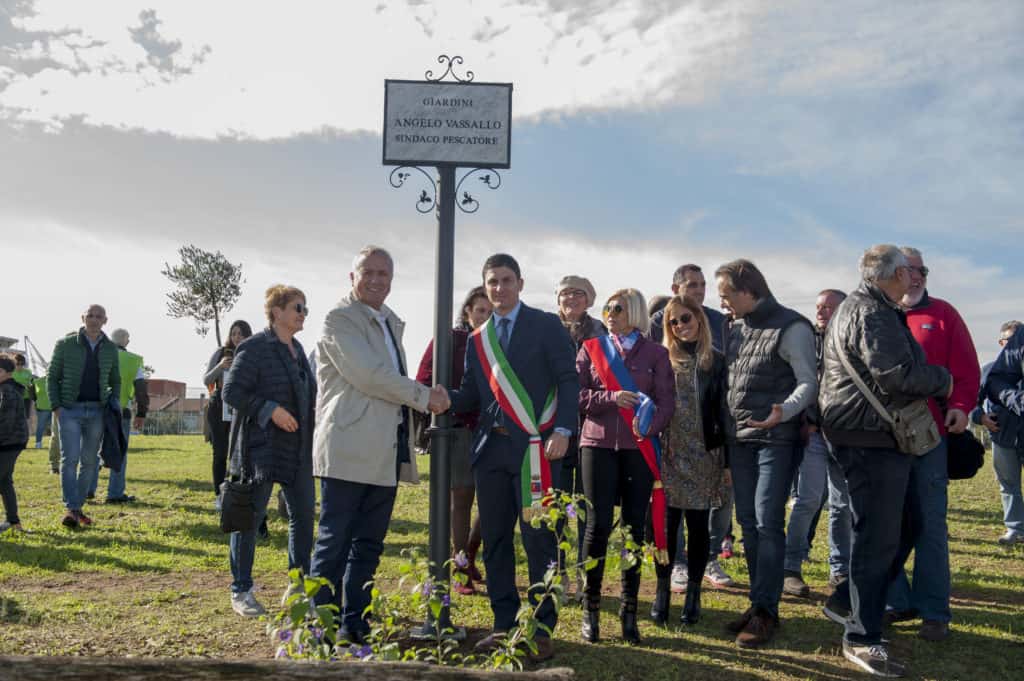 Ladispoli intitola il giardino di viale Mediterraneo ad Angelo Vassallo