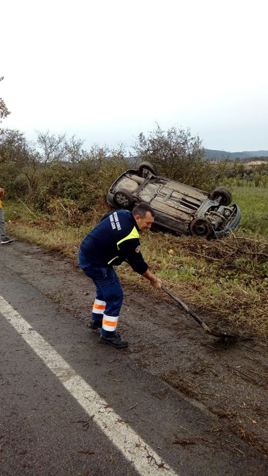 ProCiv Bracciano, in soccorso ad un'auto finita fuori strada