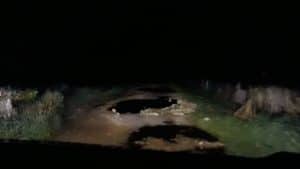 Strade colabrodo, i residenti ricorrono alle segnaletiche "fai da te"