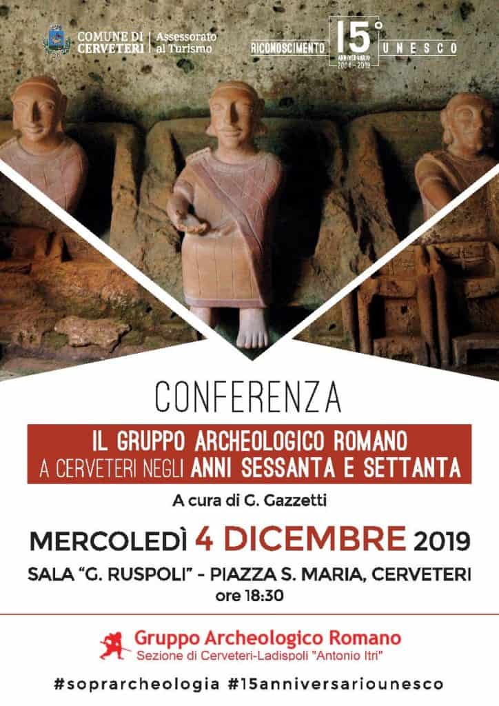 Appuntamento per mercoledì 4 dicembre nei locali di Sala Ruspoli