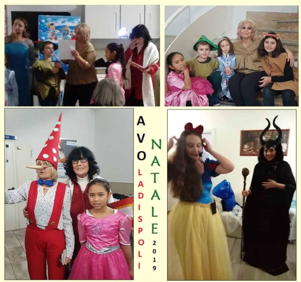 Natale, Avo Ladispoli porta un sorriso