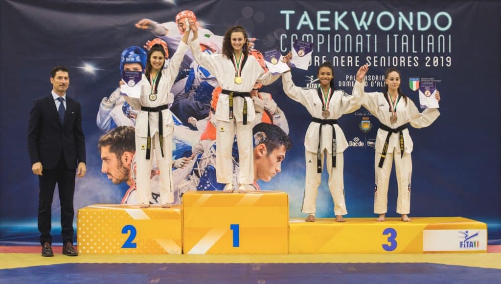 Taekwondo: bronzo per Valentina Sandrelli ai Campionati Italiani 2019