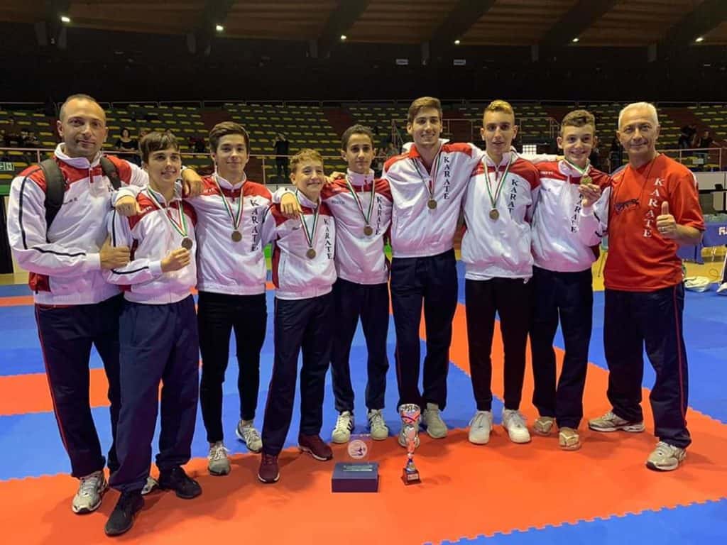 Bronzo tricolore per il Team Karate