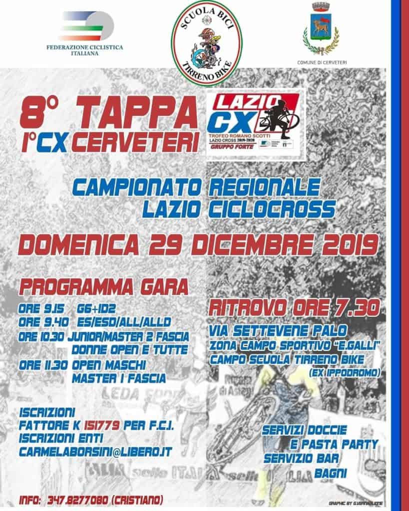 Cerveteri, al via l'8° Tappa I° CX Cerveteri