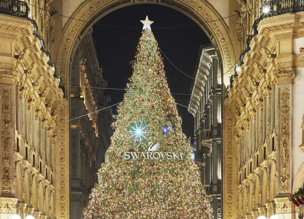 milano, natale, albero swarovsky, capodanno, viaggi, pyrgi, agenzia