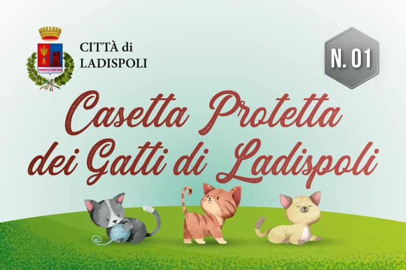 Ladispoli, ecco le nuove casette per le colonie feline