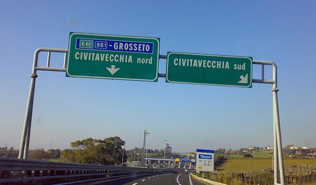 A12 Roma Civitavecchia chiusa