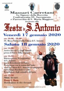 Cerveteri festeggia Sant’Antonio Abate
