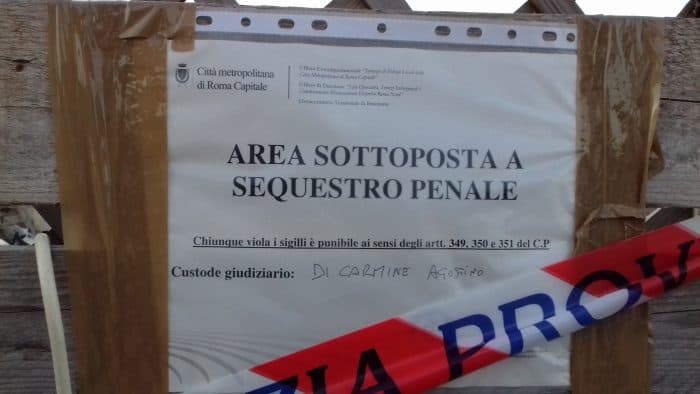 Ladispoli, discarica abusiva sequestrata al Cerreto