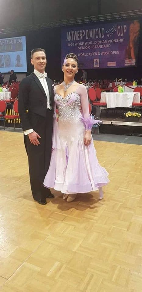 Manziana, Alessia Alunno e Marco Pigna convocati nella nazionale italiana di danza sportiva