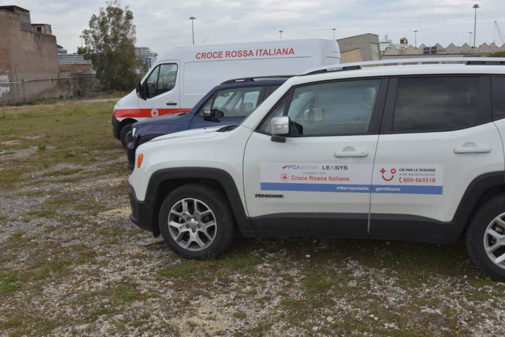 Fca Bank e Leasys sostengono le attività della Croce Rossa Italiana