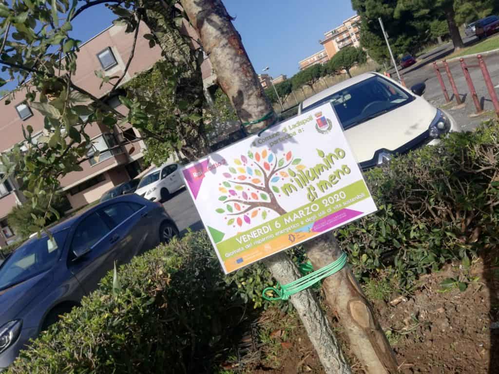 "M'illumino di meno, Ladispoli partecipa alla 16esima edizione"