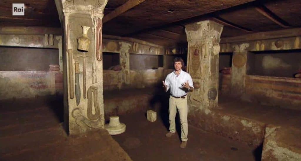 Ulisse: la terza puntata alla scoperta degli Etruschi tra Cerveteri, Tarquini e Vulci