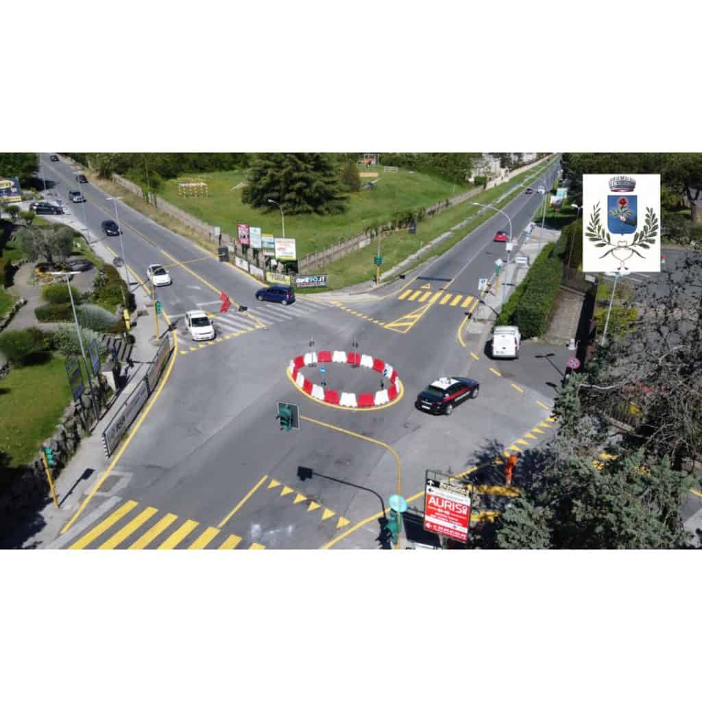 Bracciano: ancora cantieri, ora tocca alla prima rotatoria sulla via Braccianese