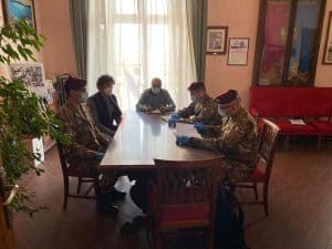 Bracciano, il Sindaco: ''Da oggi fino a sabato la città sanificata dai paracadutisti della Folgore''