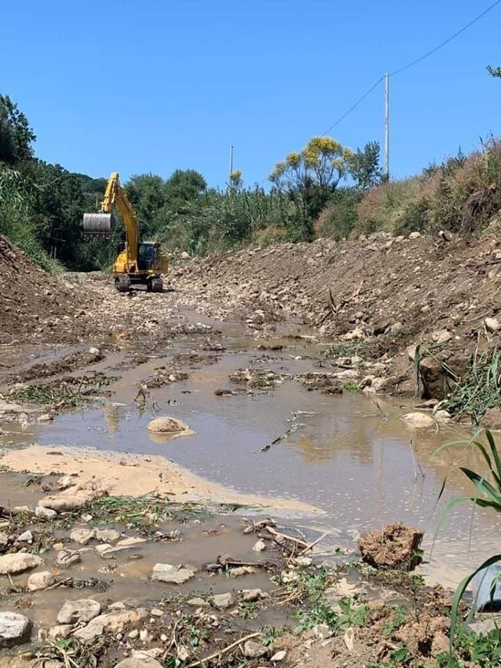 Santa Marinella, riprendono i lavori di bonifica dei fossi