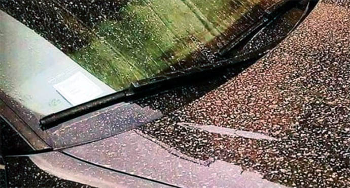 Con il caldo arriva anche la sabbia dal Sahara