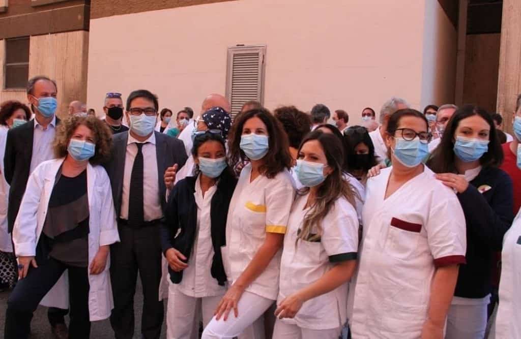Coronavirus: domani chiude il covid center San Filippo Neri 