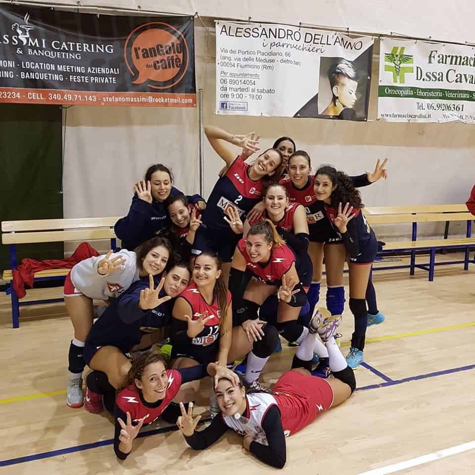 Cerveteri, le ragazze della Polisportiva Valcanneto A.D. volano in serie C