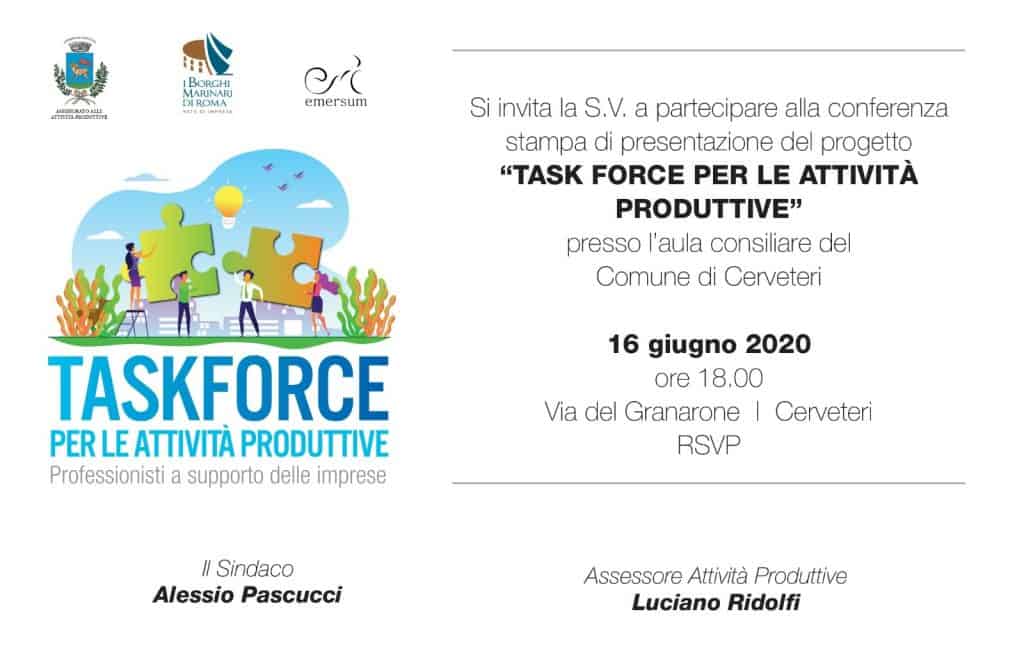 Cerveteri: domani la presentazione della task force per i commercianti