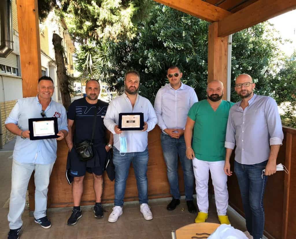 Civitavecchia, targa di ringraziamento per gli Ultras Lazio