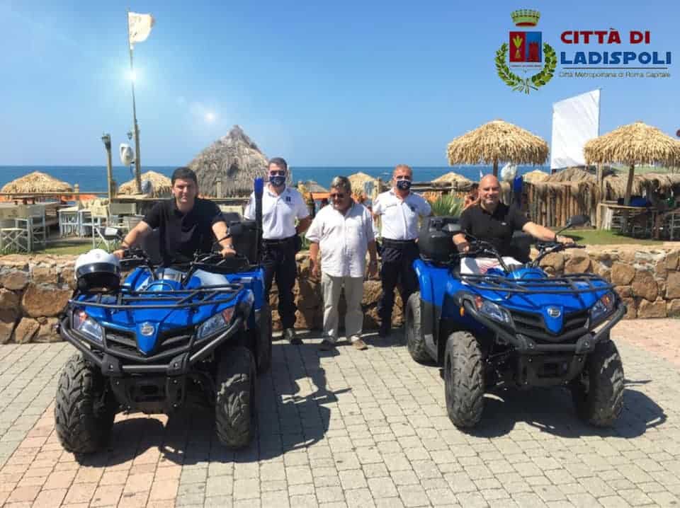 Ladispoli, due nuovi quad per la Polizia Locale