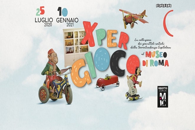“Per Gioco”, al Museo di Roma oltre 700 giocattoli antichi