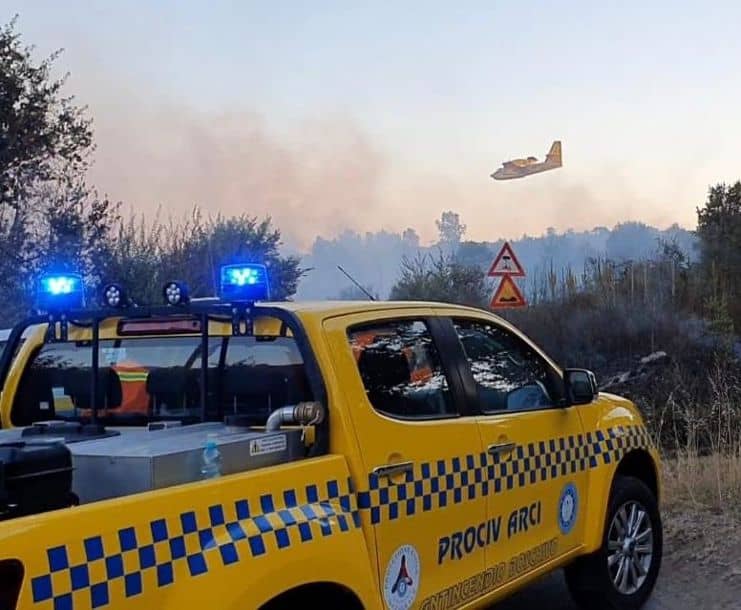 Incendio a Ceri, il Comune di Ladispoli elogia la Protezione civile La Fenice