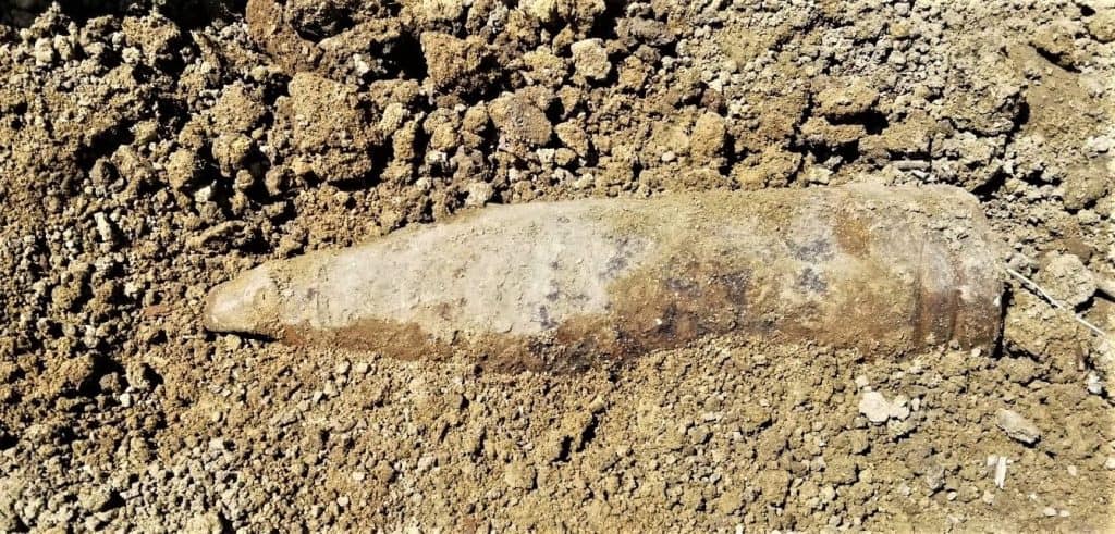 Cerveteri, ritrovato un residuato bellico inesploso a Marina di Cerveteri