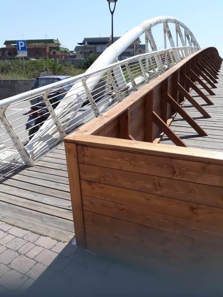 Ladispoli, in autunno i lavori di ristrutturazione e consolidamento del ponte Abebe Bikila