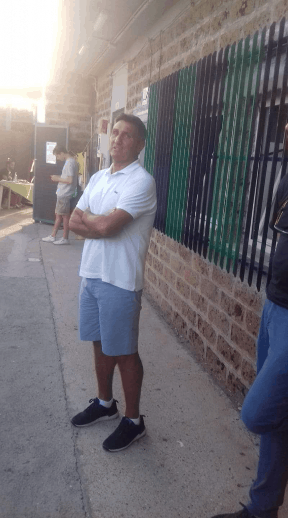 Bruno Giordano in visita al Cerveteri Calcio