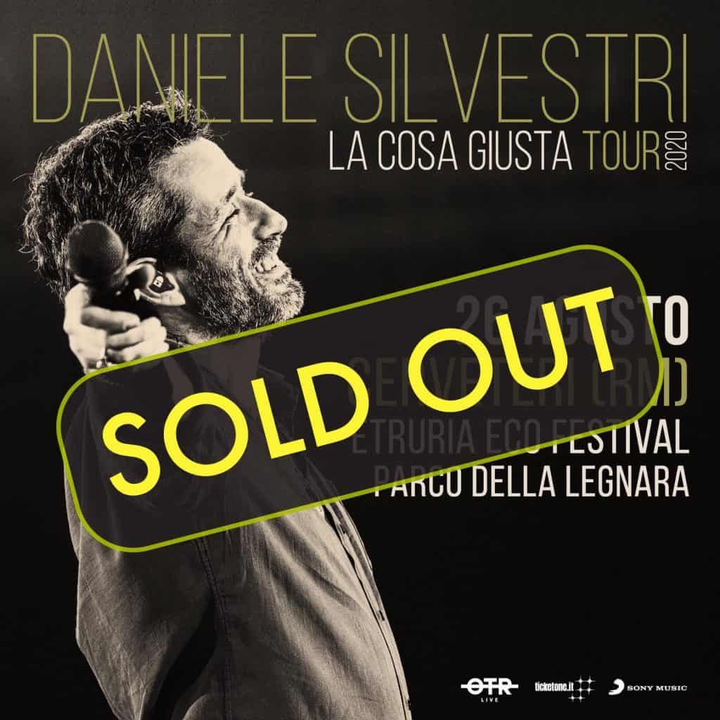 Cerveteri, Etruria Eco Festival: sold-out per il concerto di Daniele Silvestri
