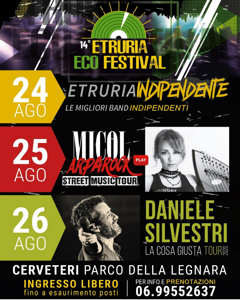 Cerveteri, inizia la 14° edizione dell'Etruria Eco Festival