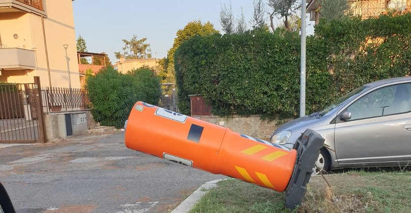 Cerveteri, vandalizzato il Velo Ok di via Settevene Palo