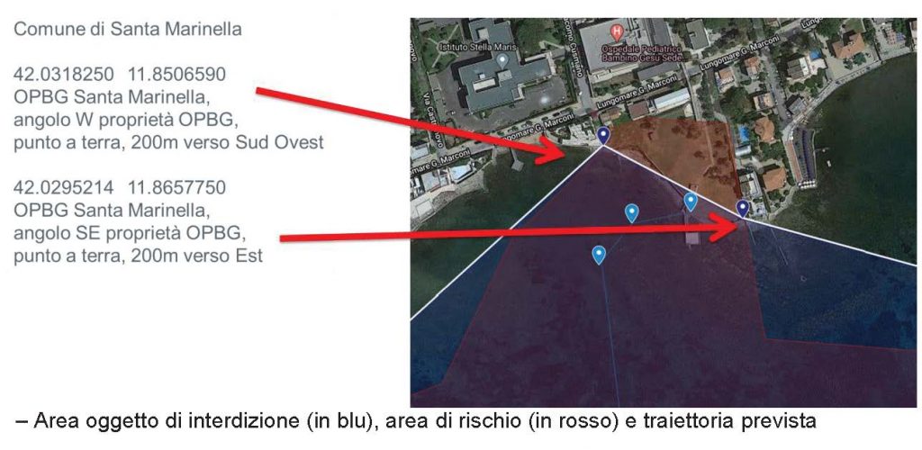 Droni collegheranno il Bambino Gesù di Santa Marinella e Palidoro