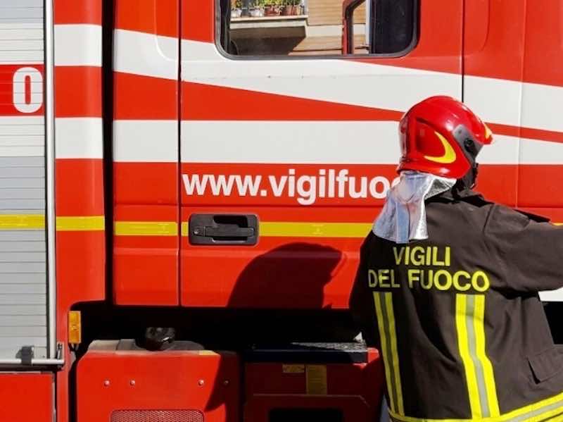 Manziana: fuga di gas a via Roma, intervento dei vigili del fuoco