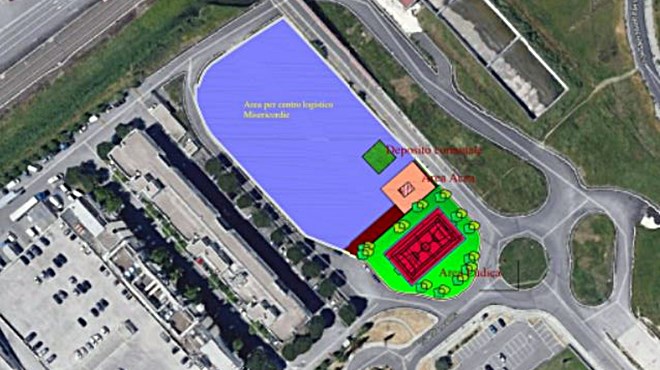 Fiumicino: Misericordia, quartier generale a Parco Leonardo per dare accoglienza a chi ha bisogno 