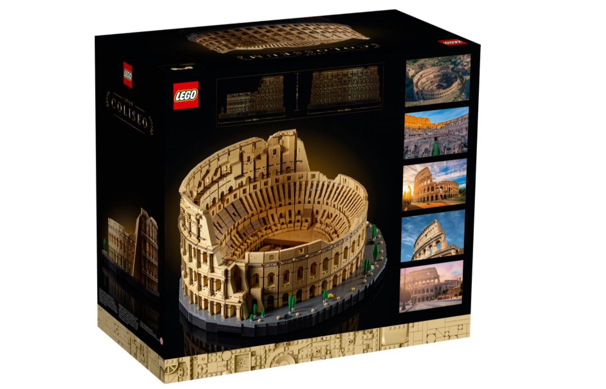 Come costruire il Colosseo in salotto, con i mattoncini Lego