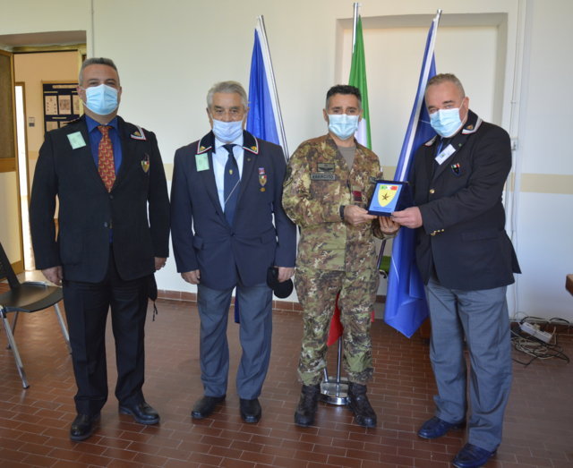 L'Ansi in visita al 7° Reggimento CBRN di Civitavecchia