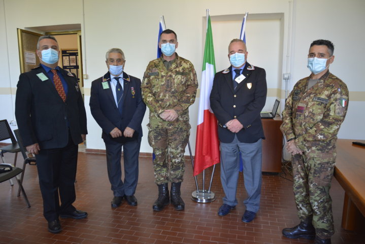 L'Ansi in visita al 7° Reggimento CBRN di Civitavecchia