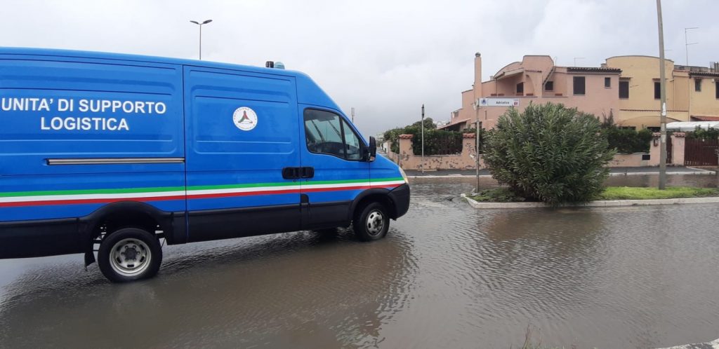 Cerveteri: strade allagate e alberi caduti, interventi su tutto il territorio