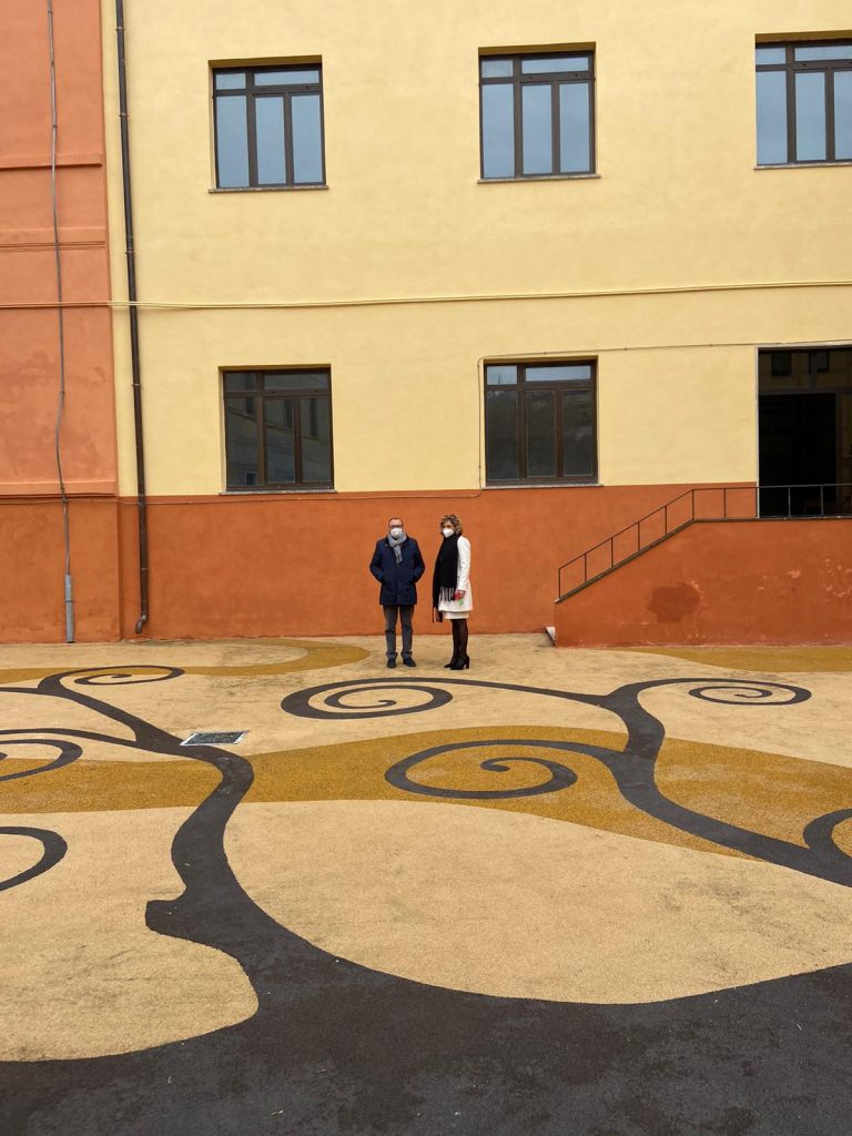 Bracciano, taglio del nastro per la scuola Tittoni